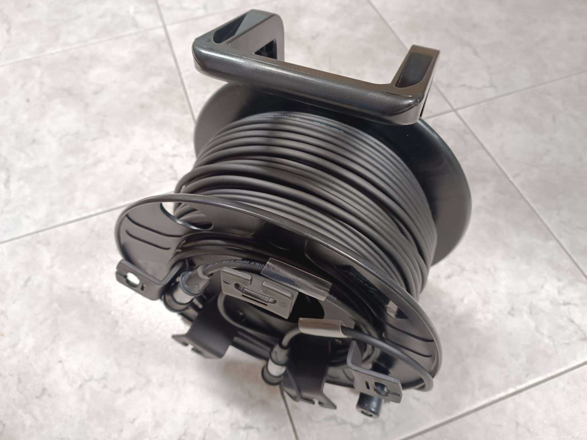 Skrętka mobilna Cat.6A FSTP Neutrik EtherCon RJ45 Kabel na bębnie 80m