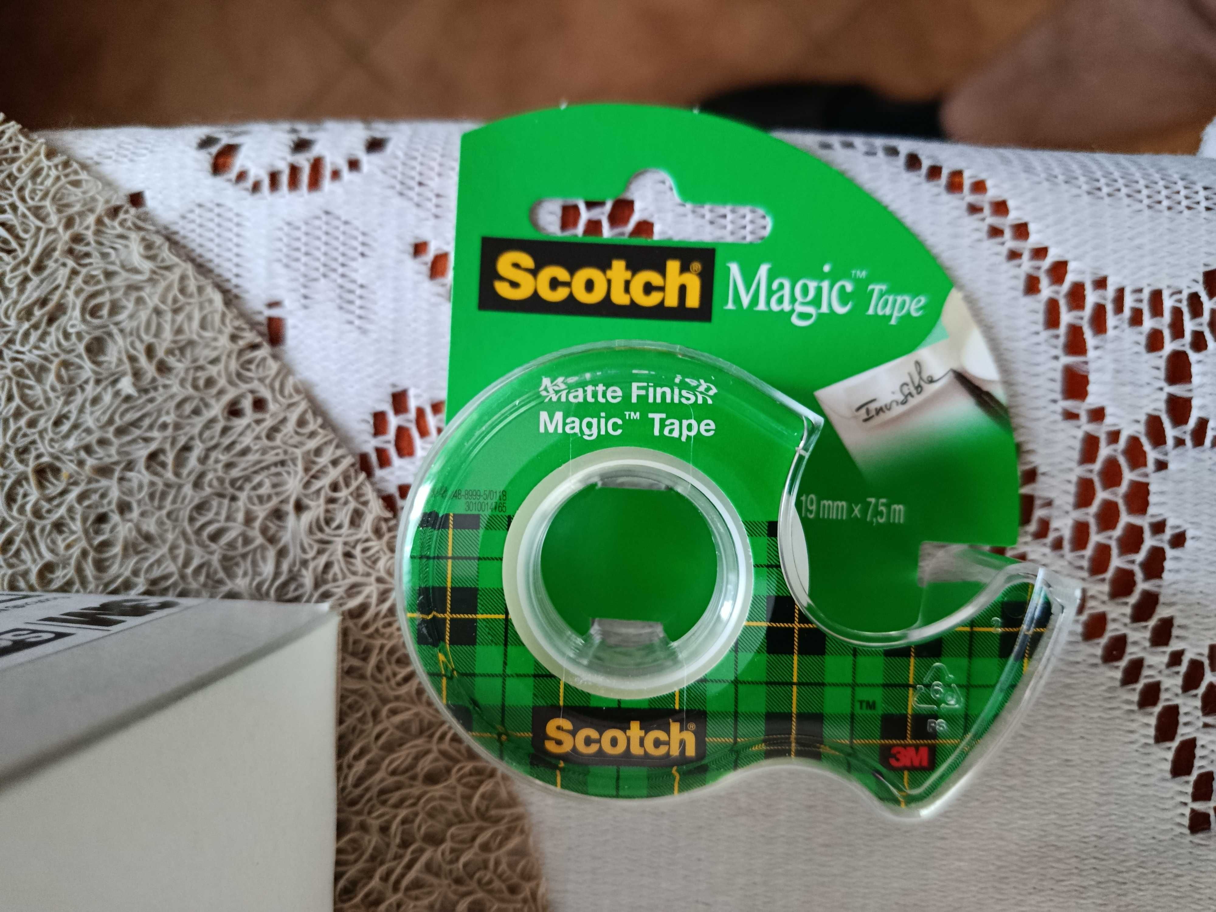 Taśma klejąca Scotch Magic Tape 19mm x 7,5m