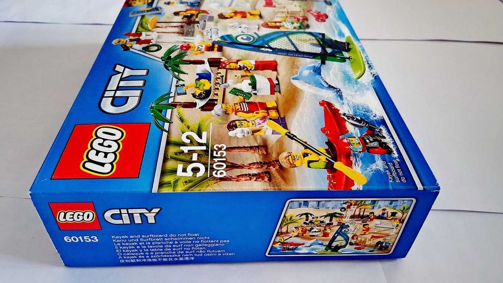 Lego City Recreation 60153 People pack - Fun at the beach selado