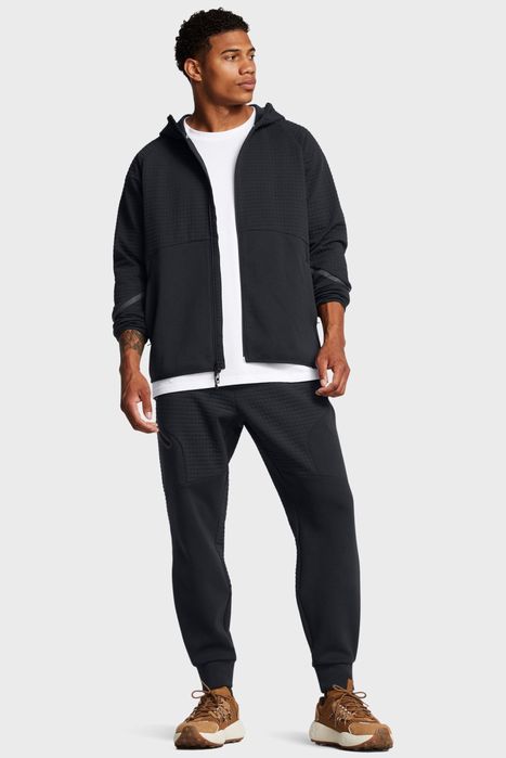 Чоловіче чорне худі Under Armour на флісі