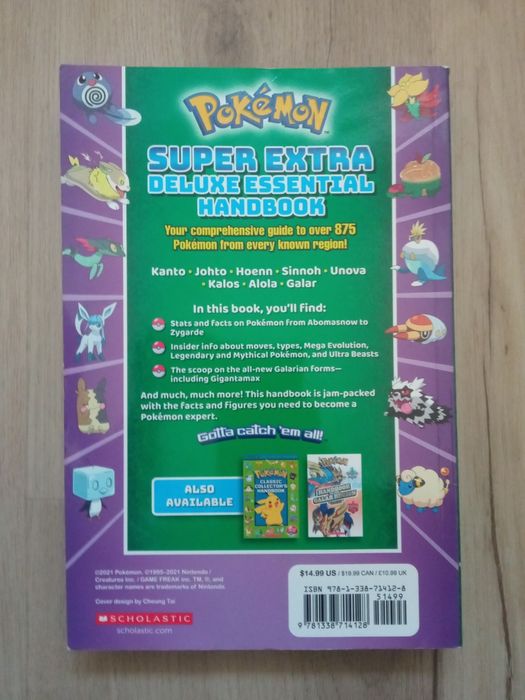 Pokémon super extra deluxe essential handbook