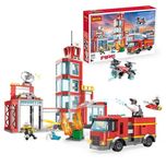 Конструктор Cogo Fire Пожежна станція, арт. 3622