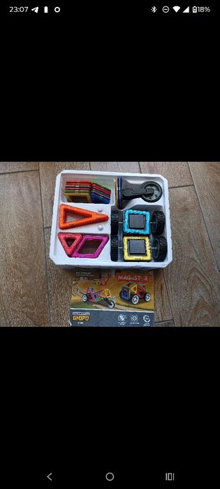 Магнітний конструктор Limo Toy (32 штук)