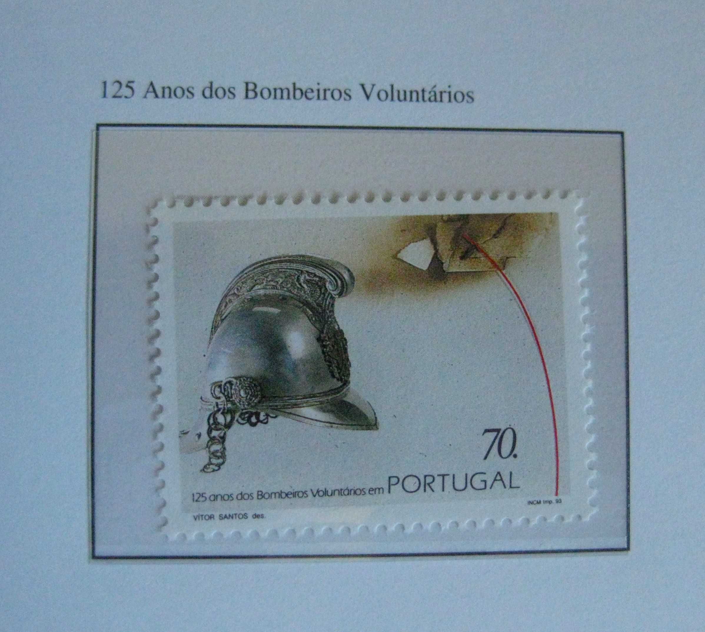 125 Anos dos Bombeiros Voluntarios em Portugal - 1993