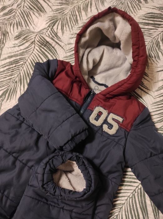 Kombinezon zimowy F&F 86 kaptur ocieplany ściągacze
