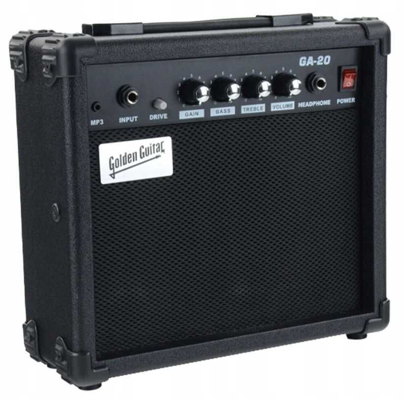 Nowy WZMACNIACZ GITAROWY Gitary Elektrycznej 20W Piecyk (GRATIS)