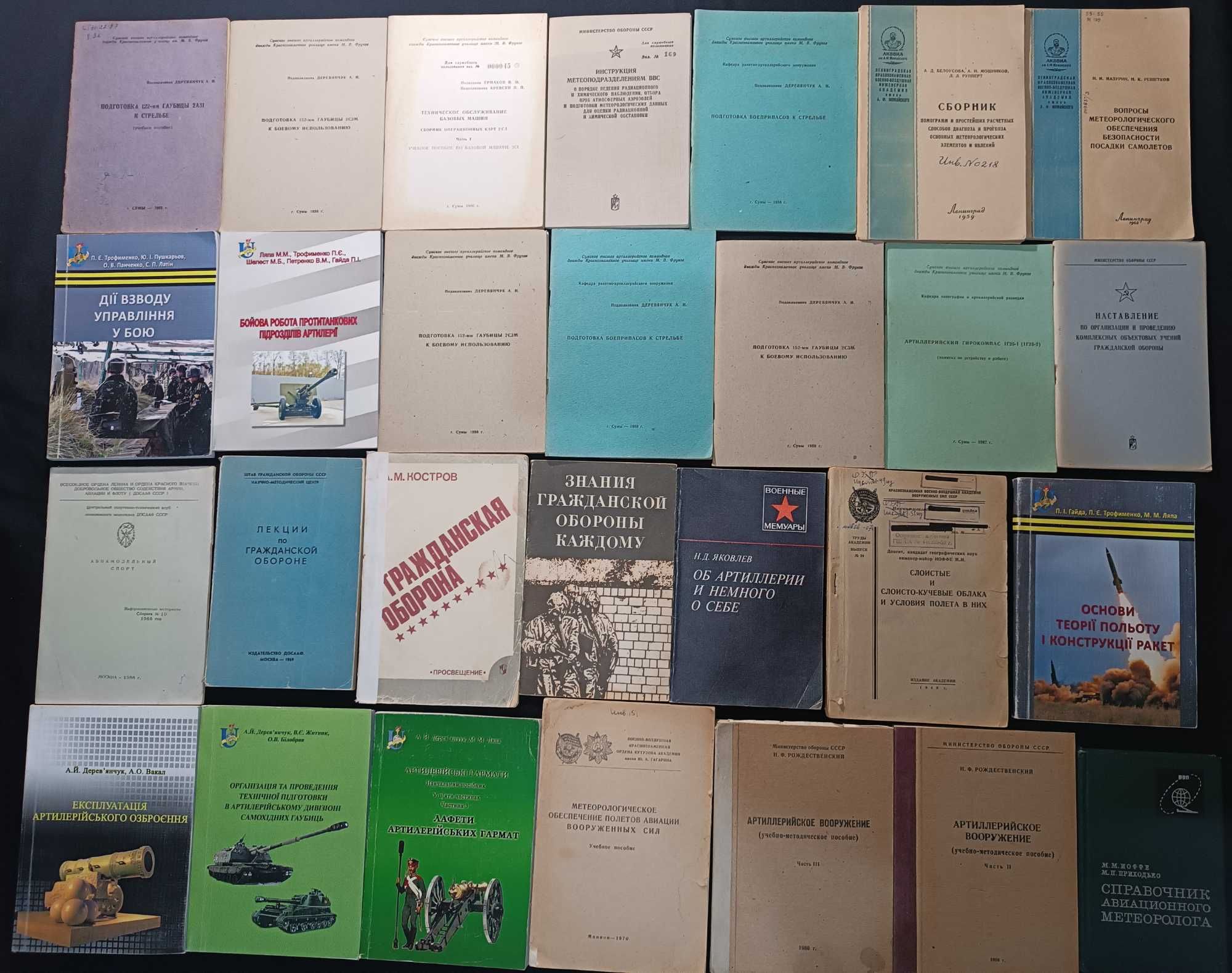 Книги для военных и специалистов: подготовка, техника, метеорология 26