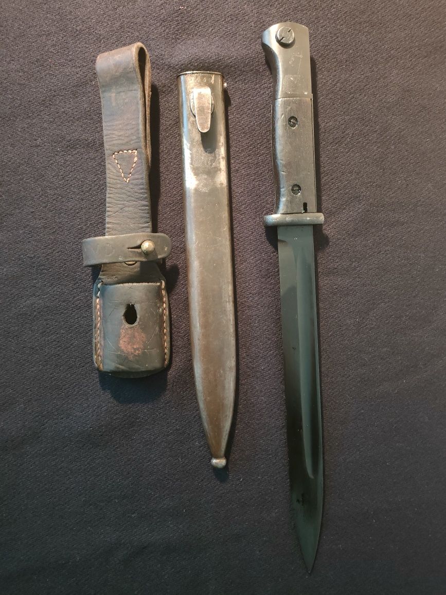 Bagnet niemiecki Mauser z okresu II wojny światowej