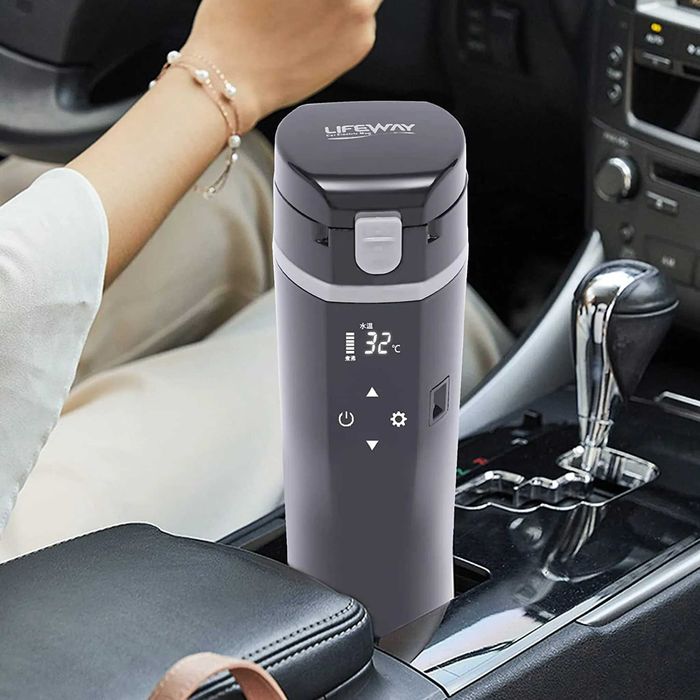 Czajnik elektryczny do samochodu: przenośny 12 V/24 V,  kubek podróżny