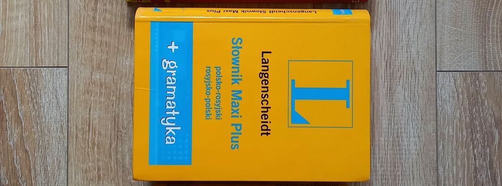 Langenscheidt słownik maxi polsko-rosyjki rosyjsko-polski gramatyka