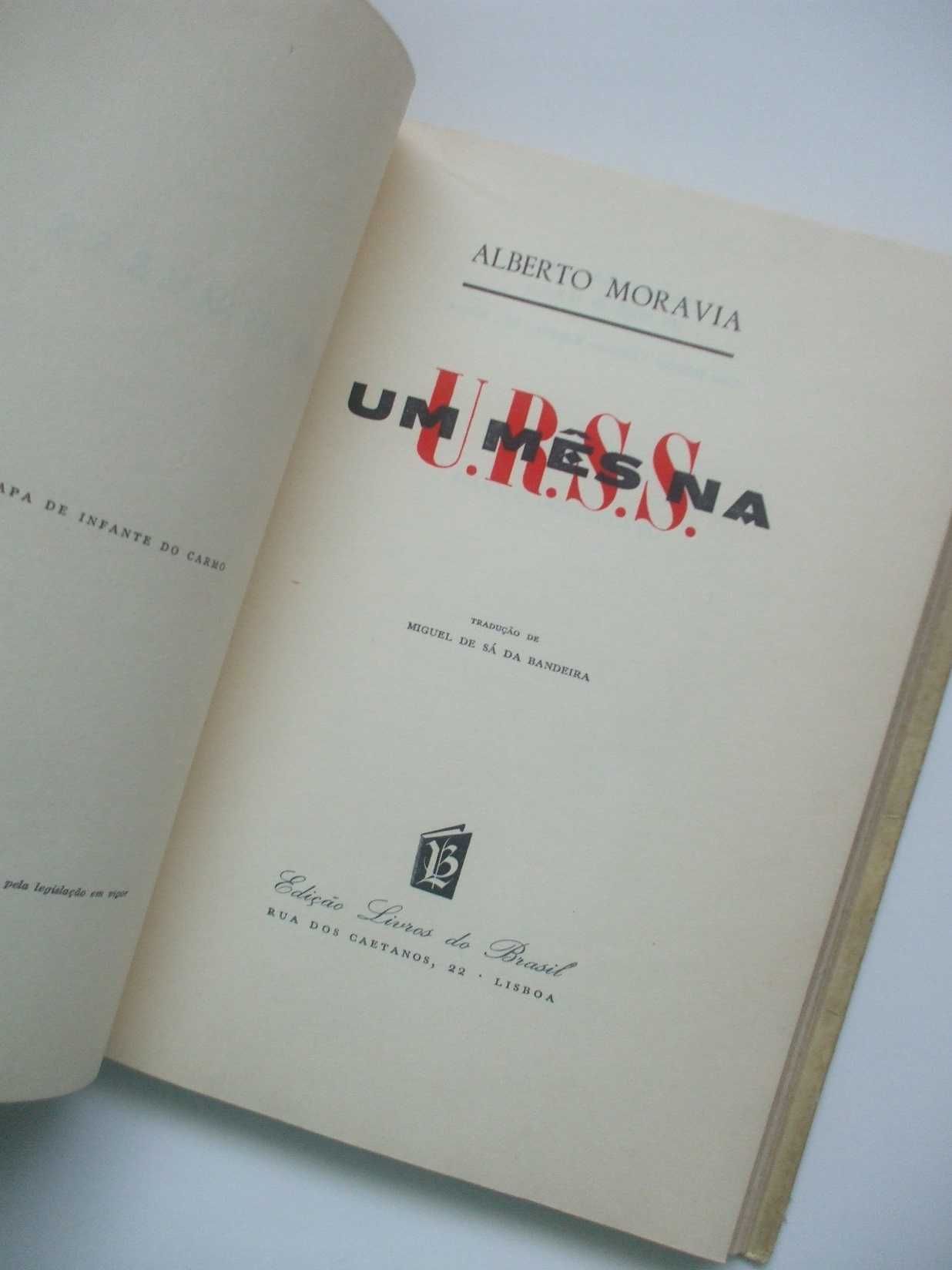 Um mês na URSS, Alberto Moravia