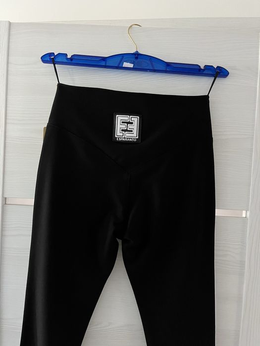 Esperanto spodnie z suwakiem z lampasem 26 29