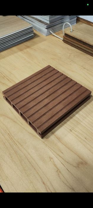 DECK COMPÓSITO IPÊ CASTANHO 2900x145x25mm (ENVIO GRÁTIS)