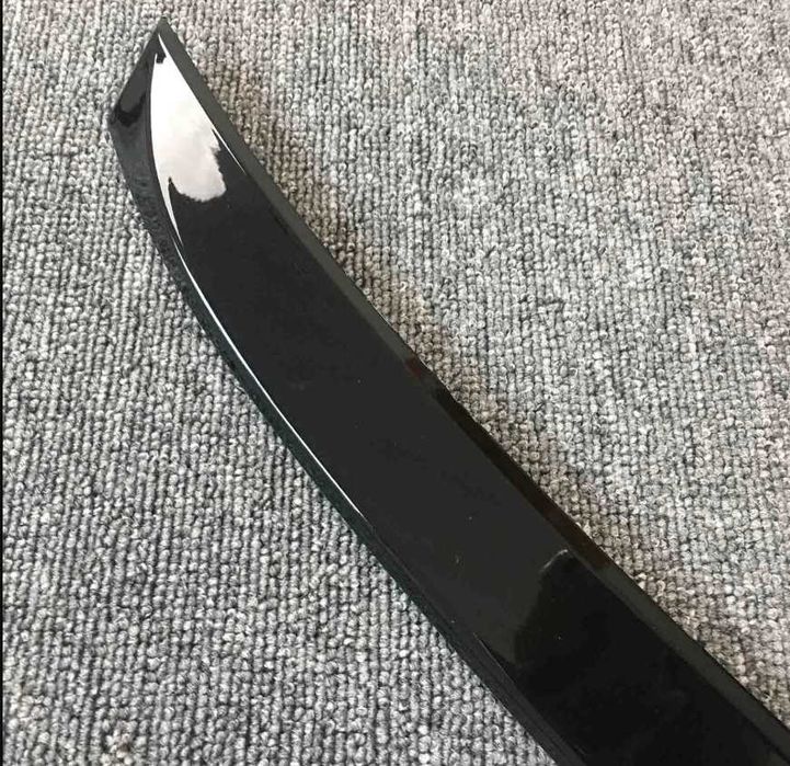 Спойлер чорний глянець VW Jetta 6 2012-2019 на багажник / ABS пластик