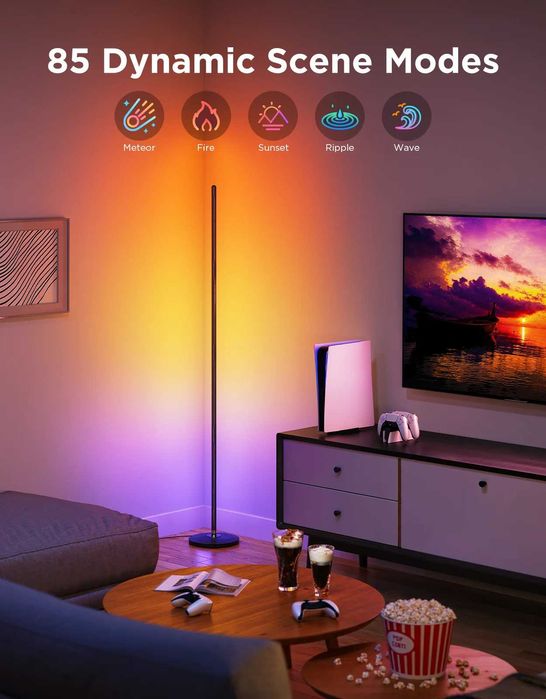 Govee RGBICW lampka podłogowa narożna LED 1000 lm + Neutralna Biała