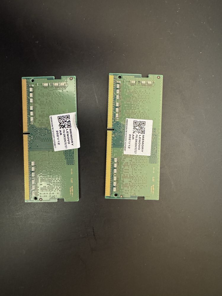 2 плашки ddr4, 8gb, 3200mhz, samsung= 16gb