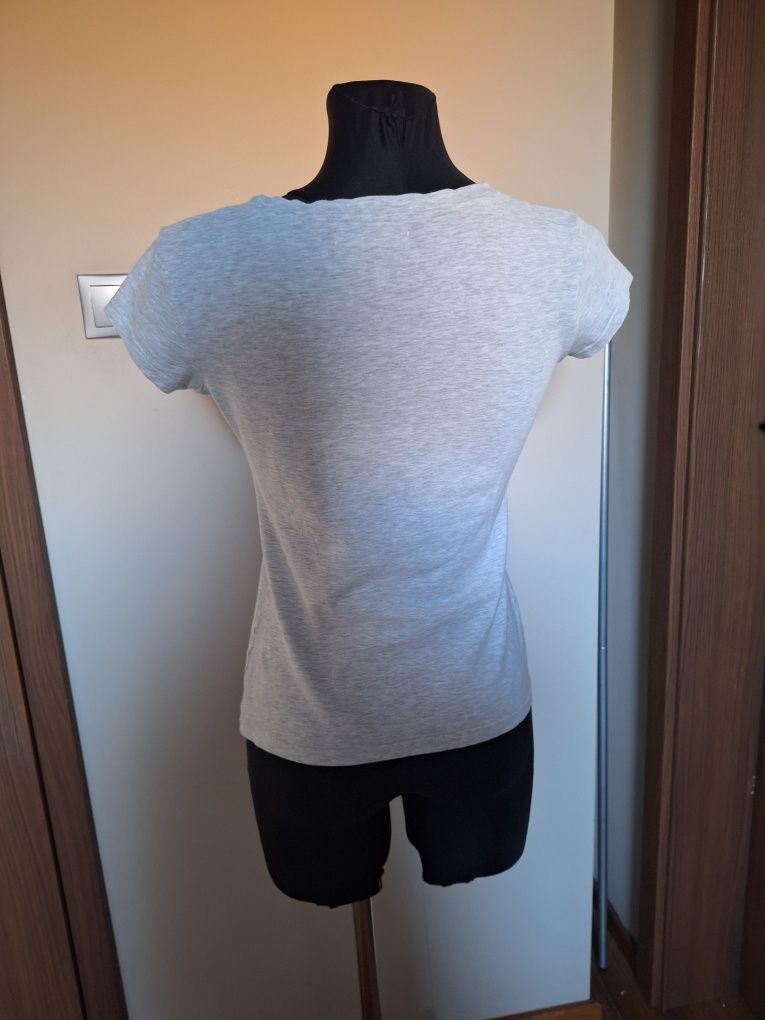 Cropp t-shirt/bluzka z krótkim rękawikiem