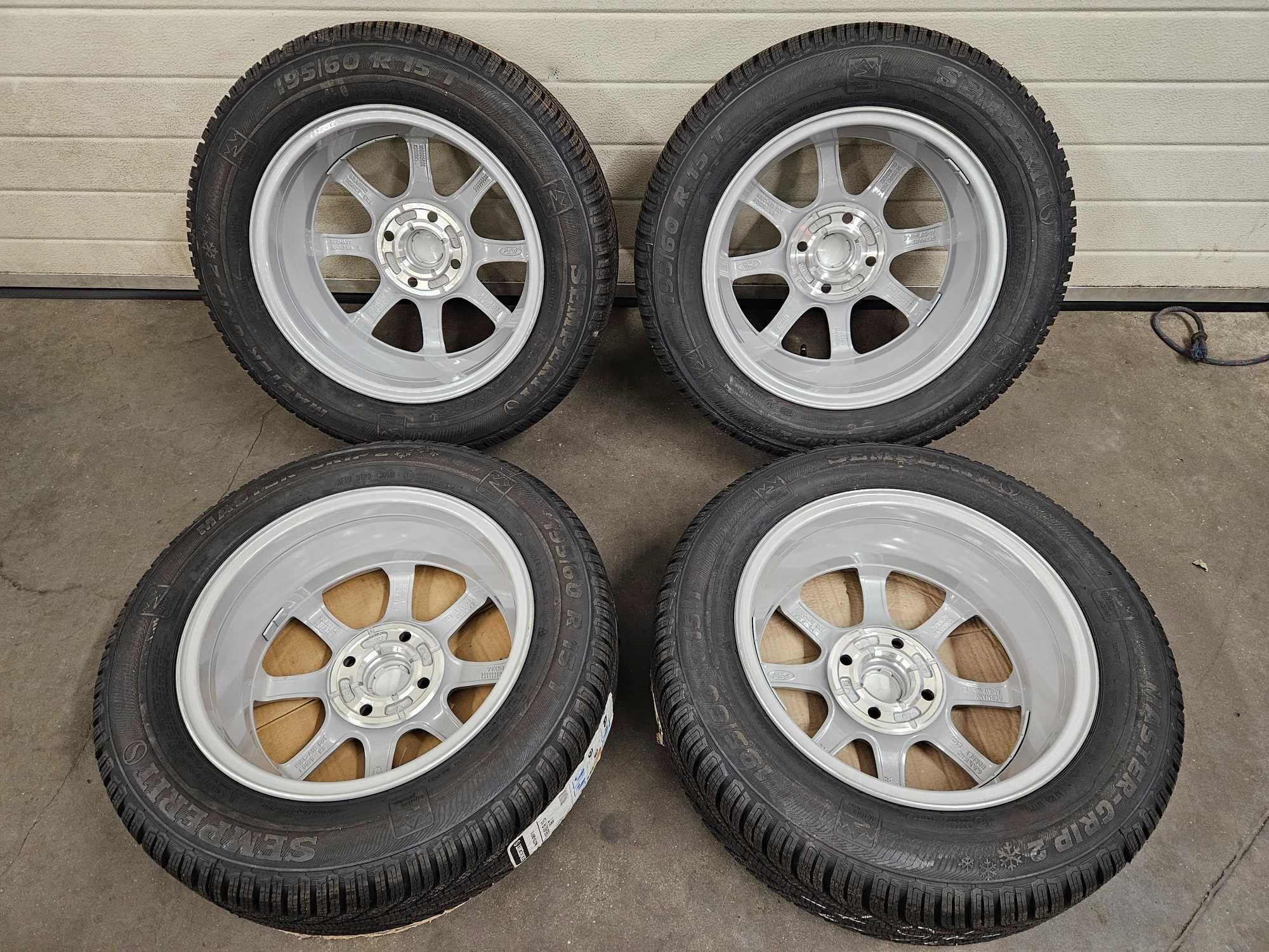 4x108 R15 - Koła Ford Fiesta Ka - Nowe Felgi Opony - Powystawowe