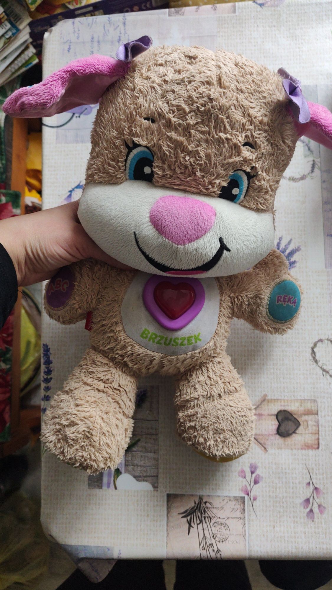 Siostrzyczka szczeniaczka Fisher Price ucz się i śmiej