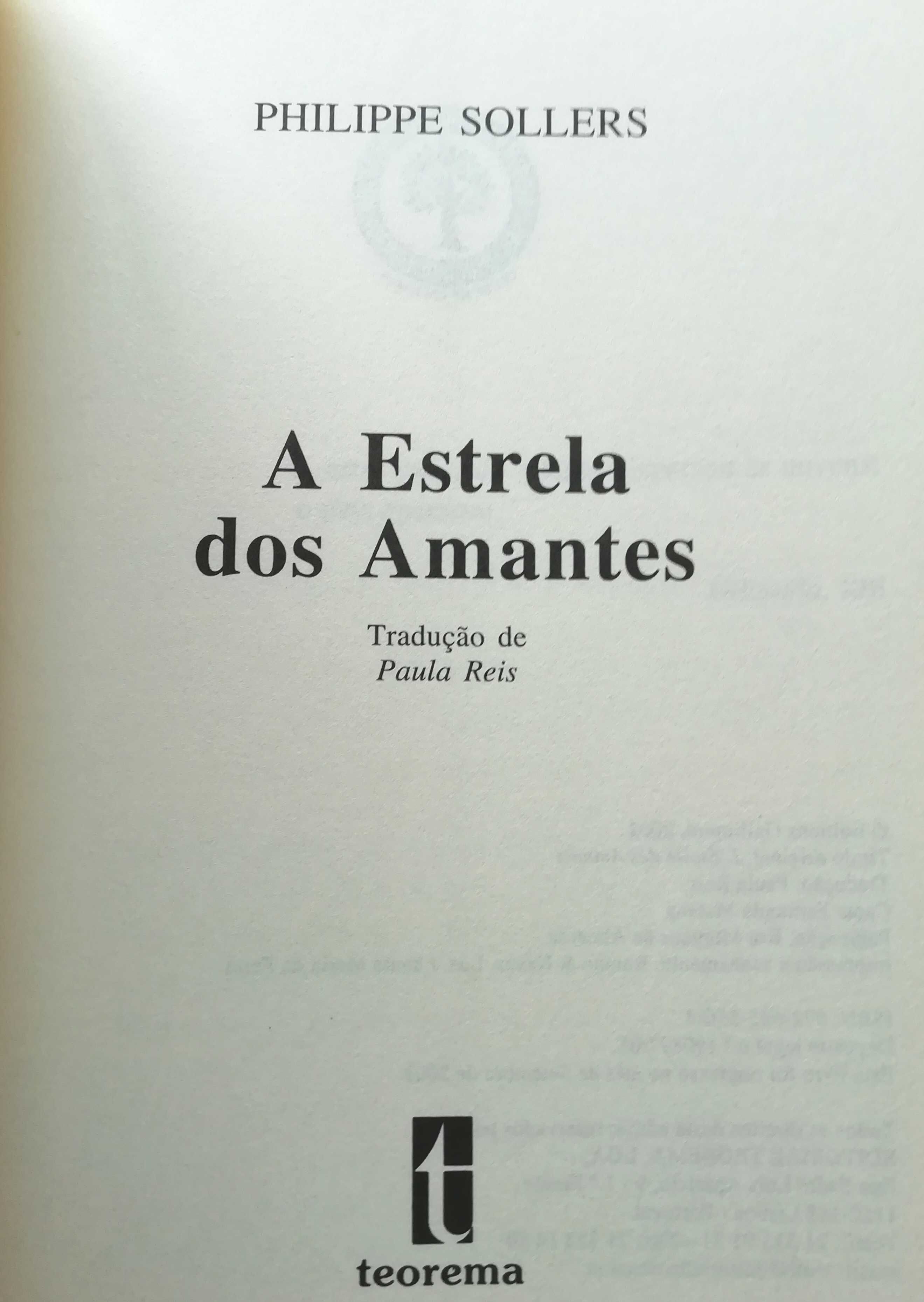 A Estrela dos Amantes - Philippe Sollers