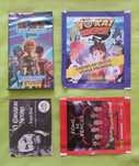 SAQUETAS de CROMOS (32) diversas