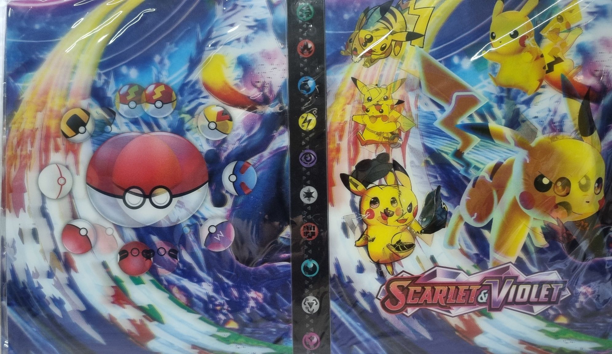 Karty Pokemon 240 sztuk + album 3D klaser na 240 kart 6 wzorów