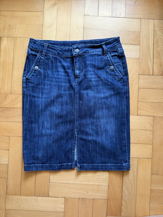 Tommy Hilfiger spódnica jeansowa do kolan rozmiar 8