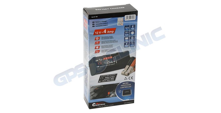 Carregador bateria 4Amp 12V