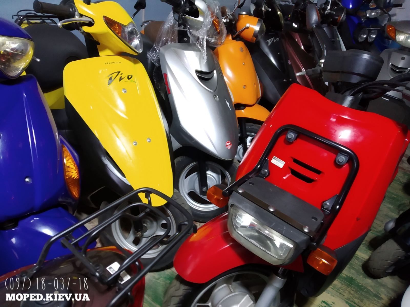 АКЦИЯ Мопед HONDA dio cesta 18 белый без пробега скутер