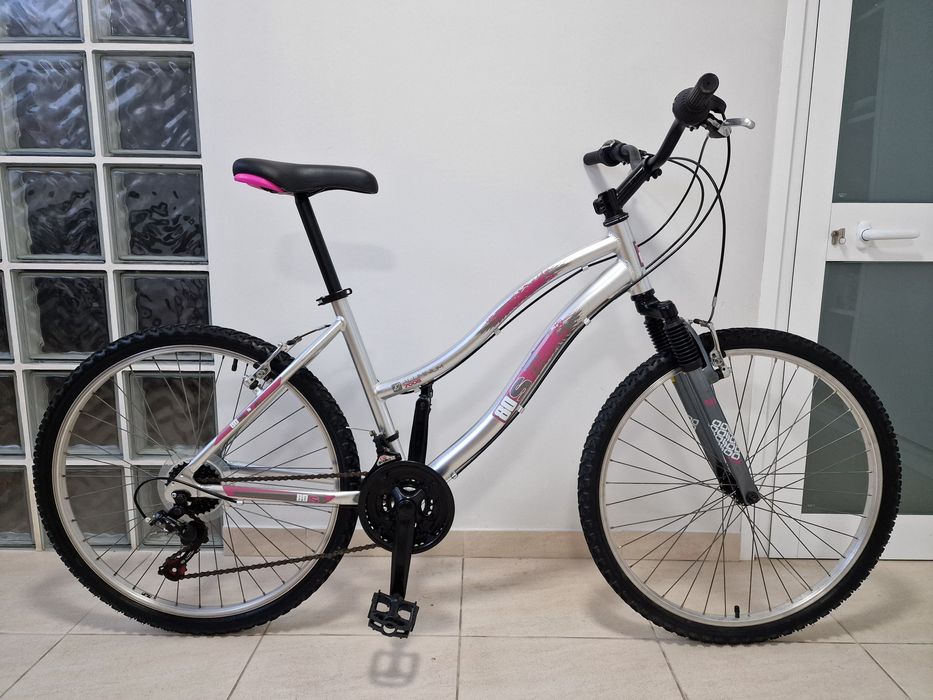 Bicicleta 80S Aluminium 7005 Roda 26