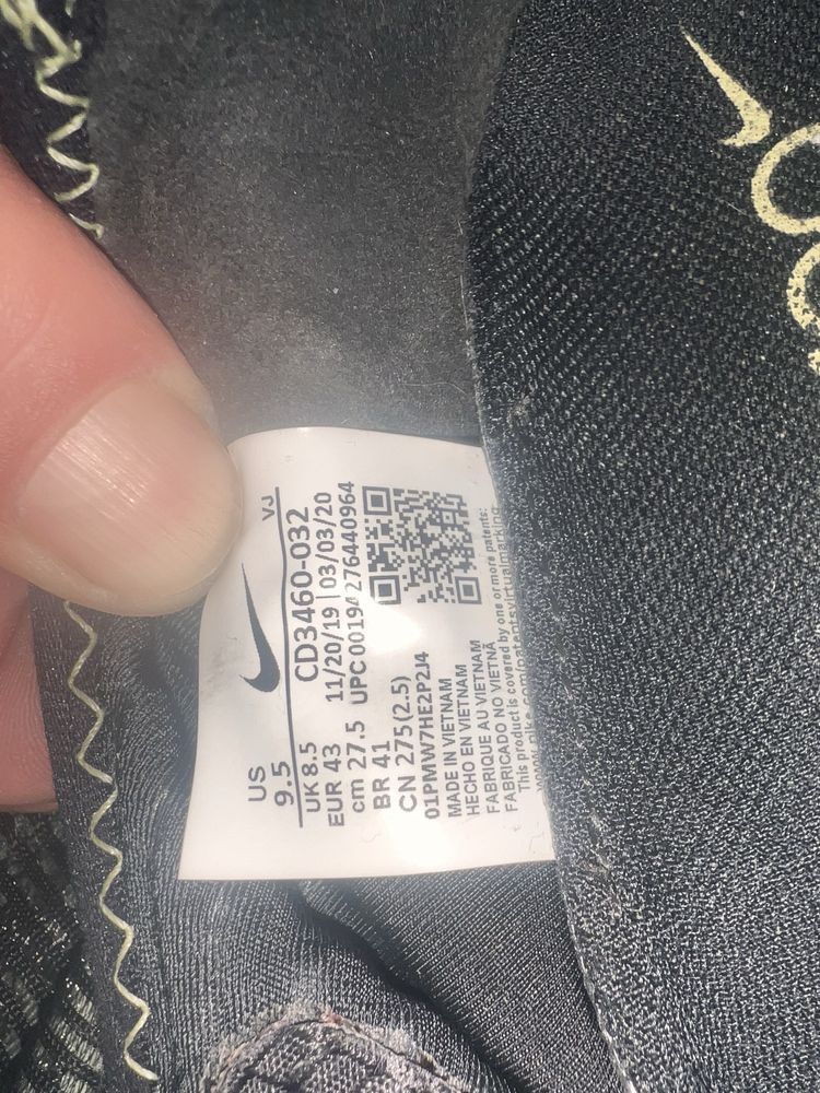 Кроссовки nike air zoom