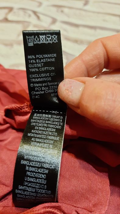 Кружевной боди комбидресс Marks and Spencer