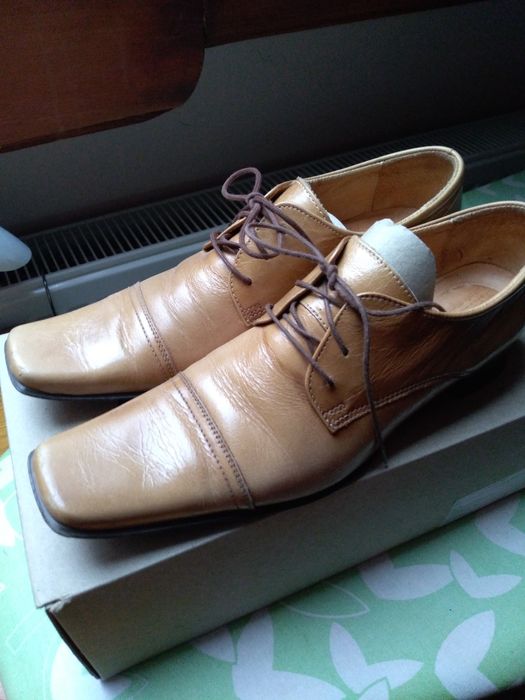 Trzewik damskie beżowe