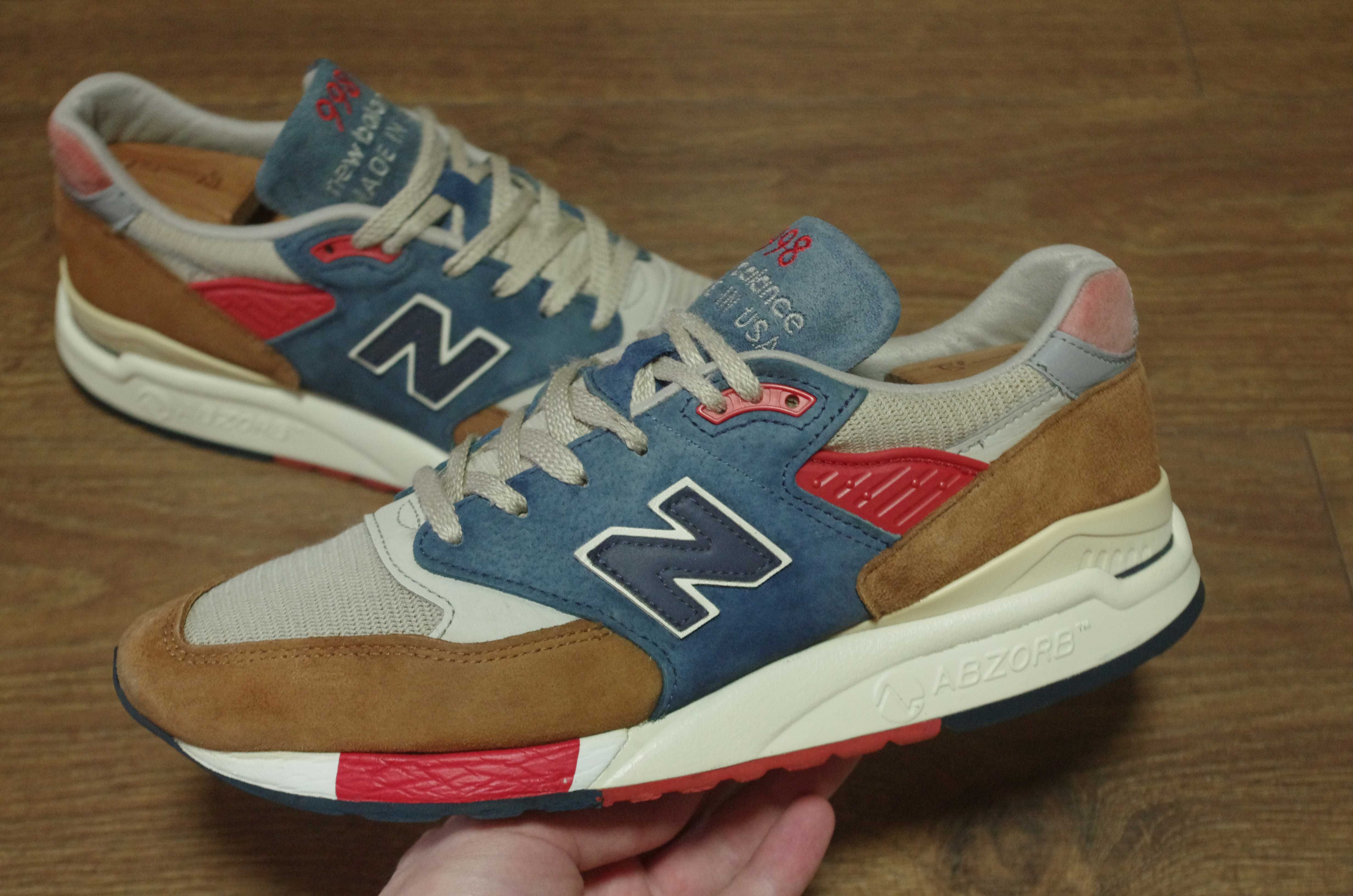Кроссовки New Balance 998 Made in USA оригінал 43 розмір