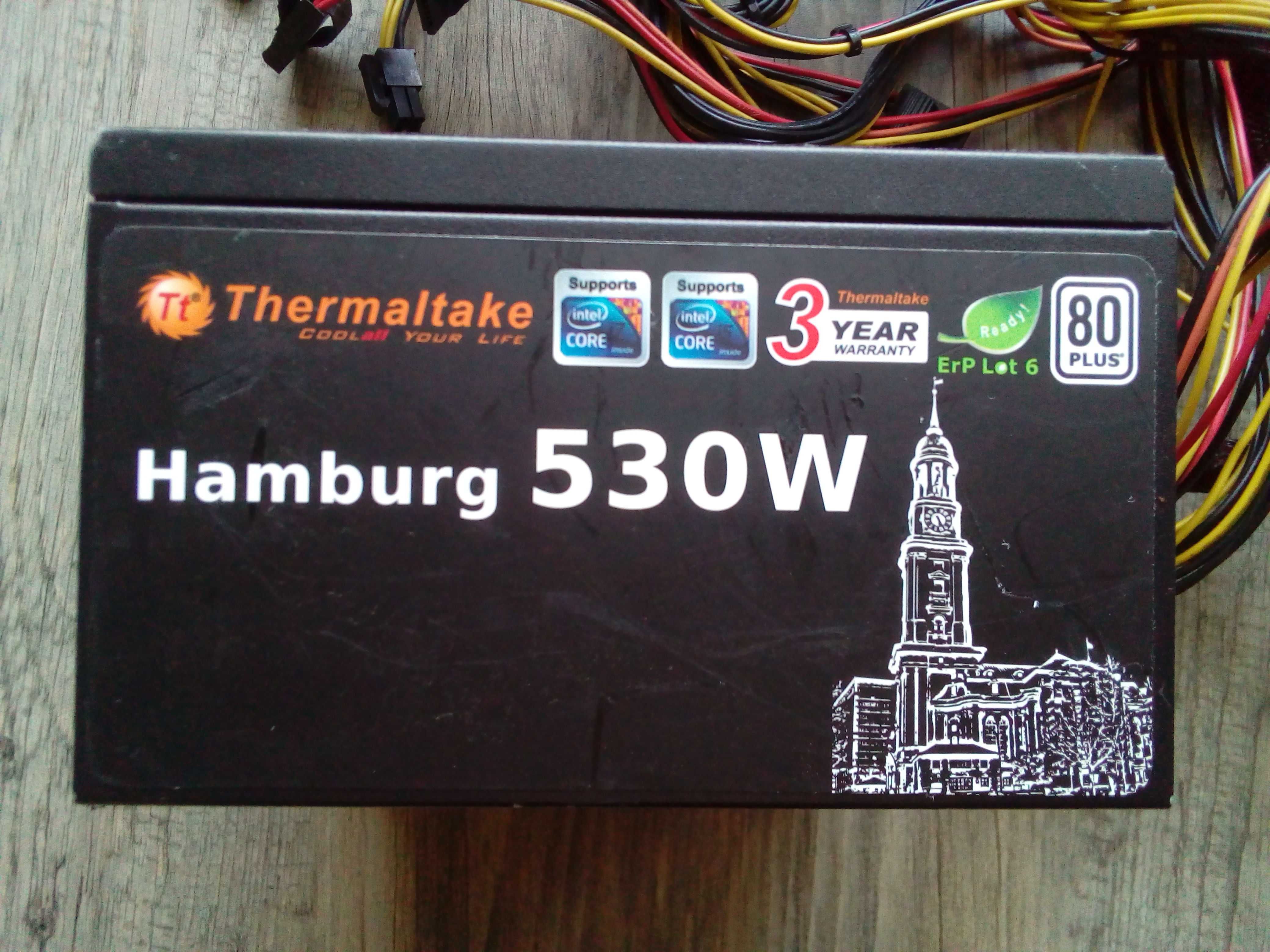 zasilacz komputerowy thermaltake hamburg 530w 115zł zamiast 159zł