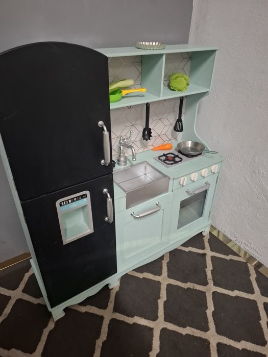 Kuchnia drewniana dla dzieci XXL + akcesoria