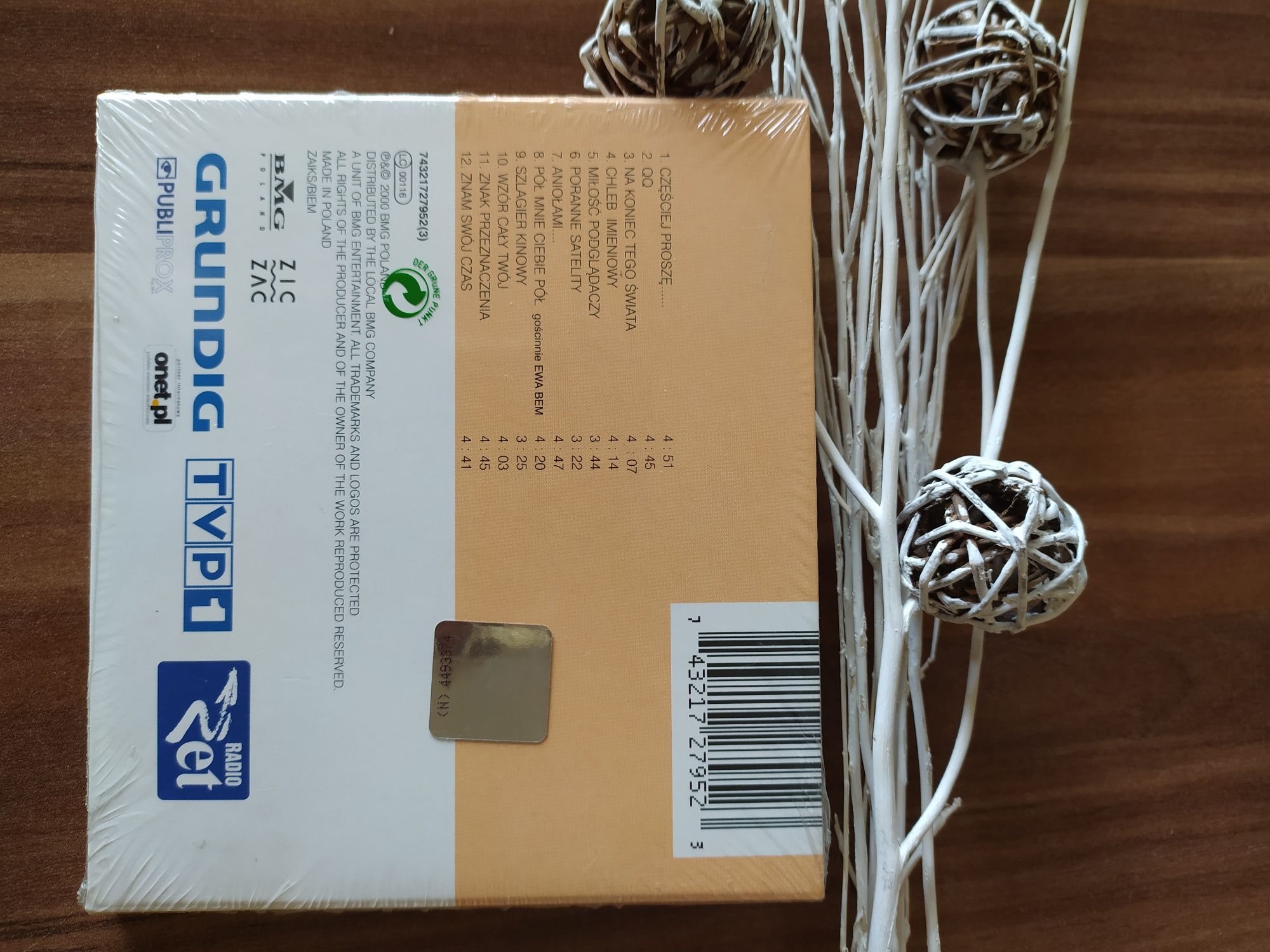 Płyta CD Piasek " POPERS " 2000