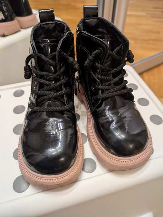 Сапожки топанки черевички демісезонні для дівчинки