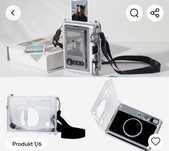 Pokrowiec Instax Mini Evo przezroczysty, plastik
