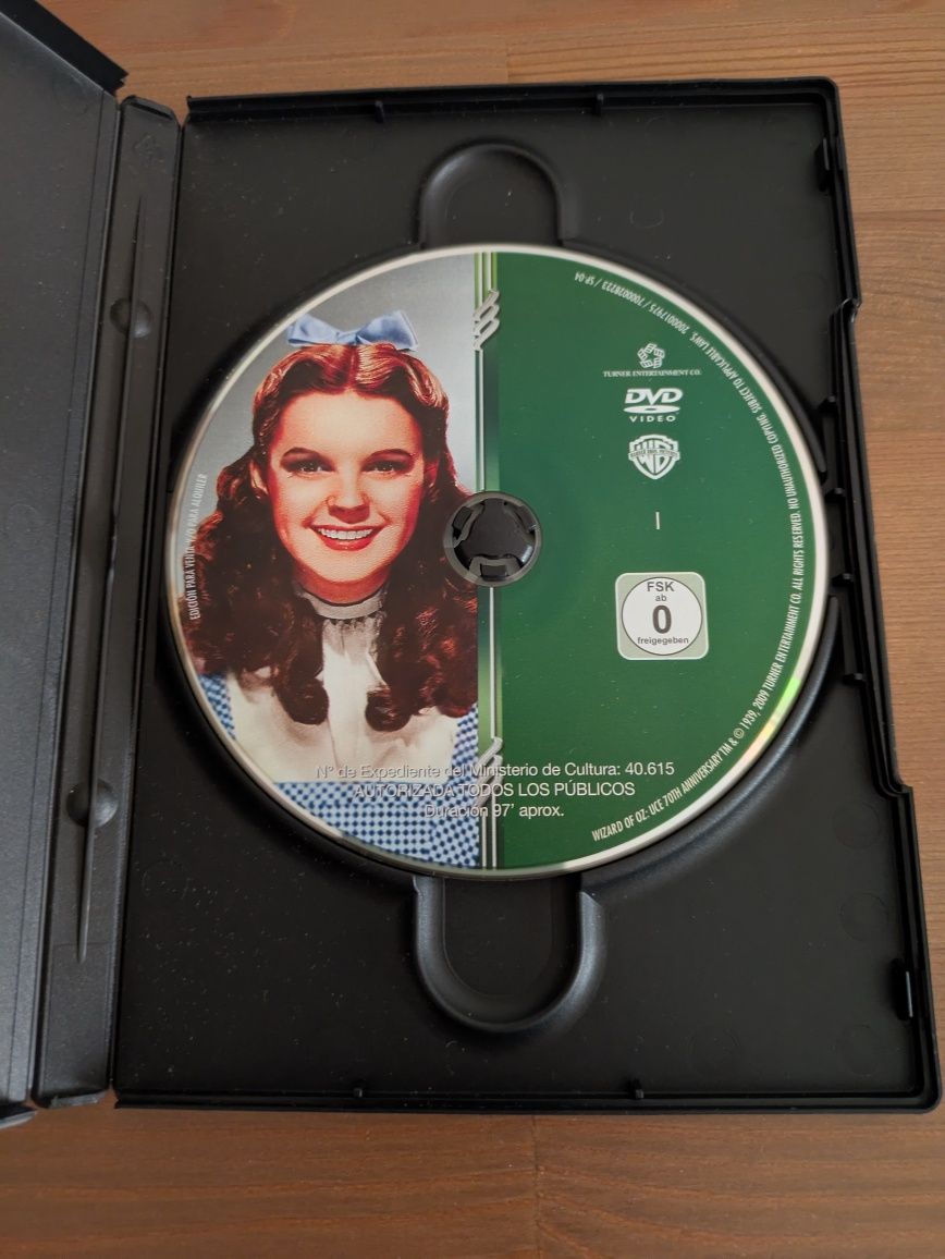 DVD " O Feiticeiro de OZ " Edição Sing -Along 1939 (Como Novo)