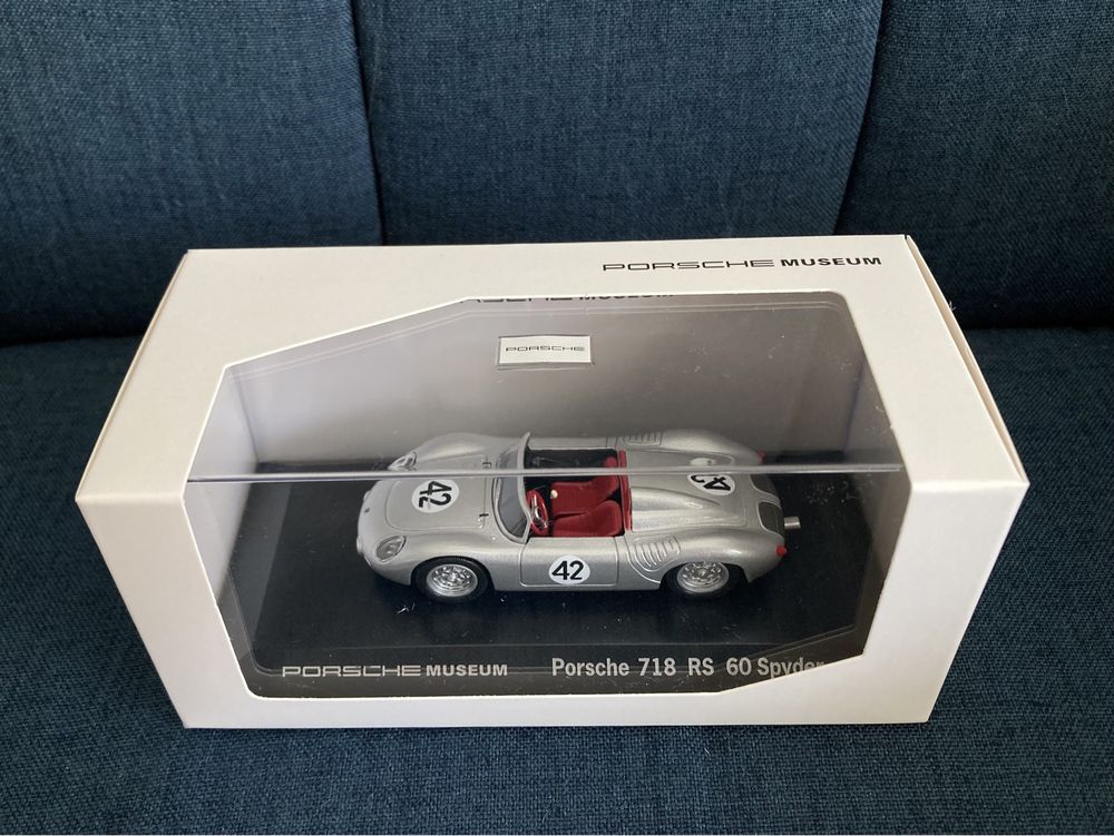 Porsche 718 RS 60 Spyder museum 42 nowy! model kolekcjonerski