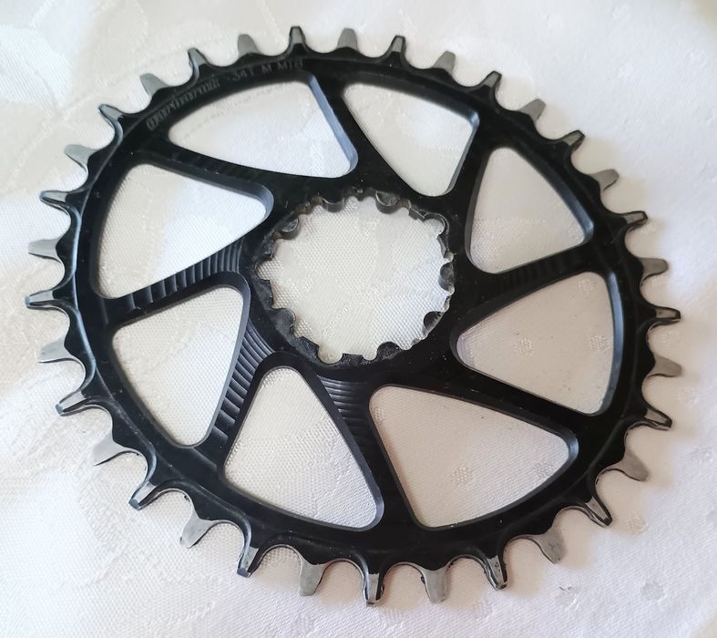 Zębatka Garbaruk 34T Oval DM Sram GXP Offset 4,6mm blat tarcza