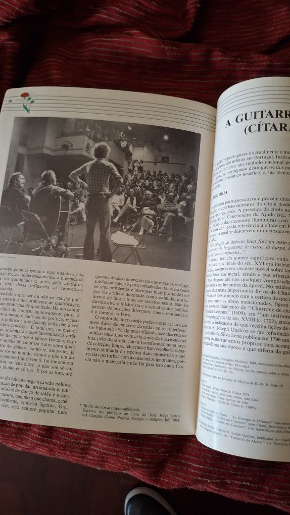 José Afonso zeca revista 1991 festival Amadora Giacometti carlos pared