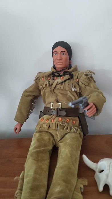 Lote de Figuras de Ação Colecionáveis Lone Ranger (1973/Vintage)