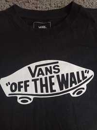 T-shirt koszulka Vans nowy S czarna oryginalna czarny