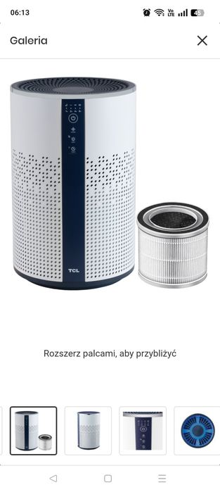 Oczyszczacz powietrza TCL KJ120F