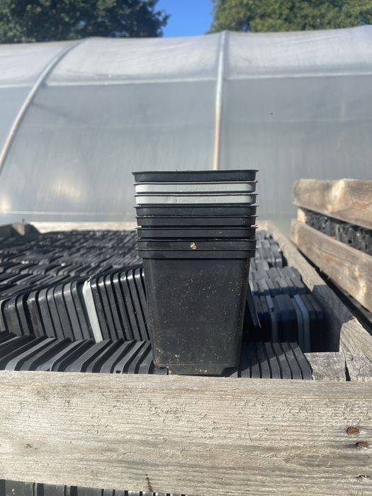 Doniczki produkcyjne P9 0,5l 10x10x9 twarde