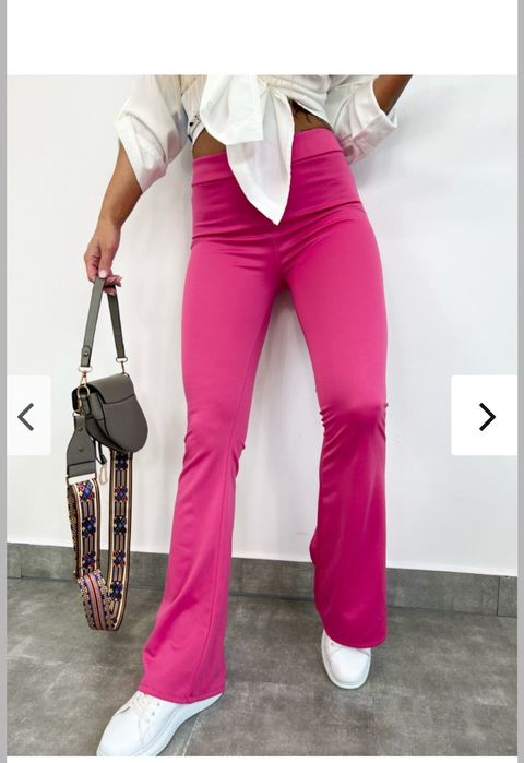 Dzwony z szerszą nogawką