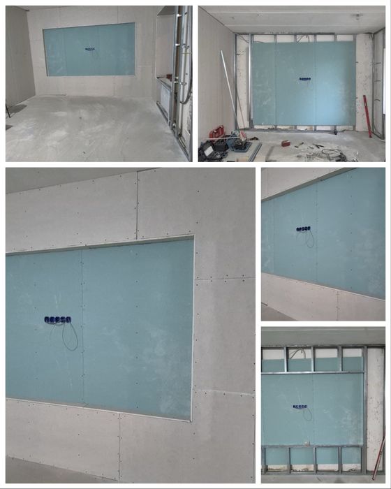 Монтаж гіпсокартону, Гіпсокартоні роботи Гіпсокартоні конструрії