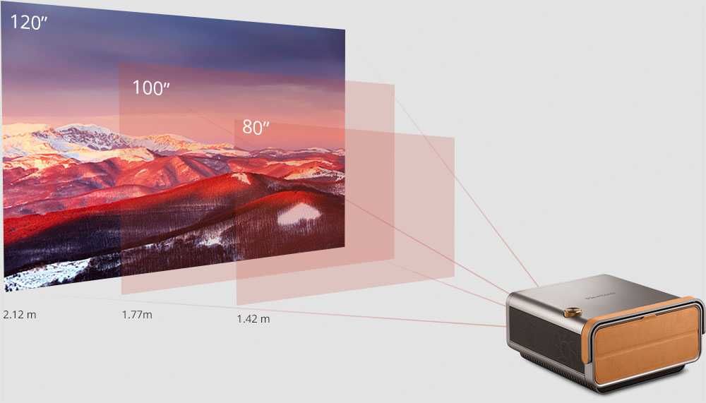 ViewSonic X11-4K – Projektor LED 4K HDR Short Throw, 2400 ANSI